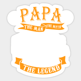 The Legend, The Truck Driver Father Sticker